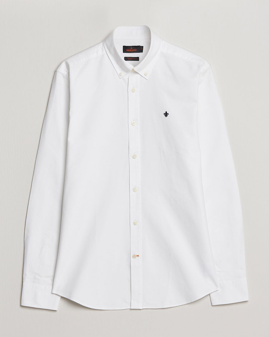 Men | Shirts | Morris | Douglas Oxford Shirt White