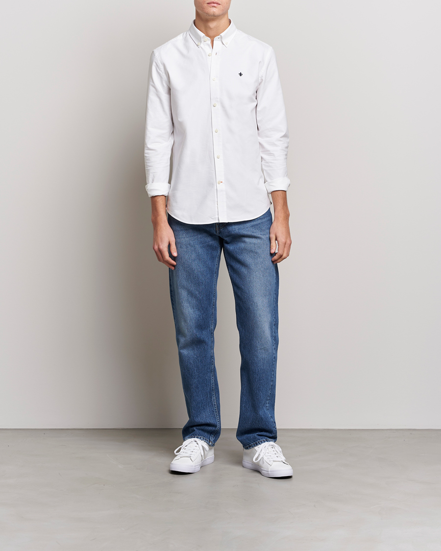 Men | Shirts | Morris | Douglas Oxford Shirt White
