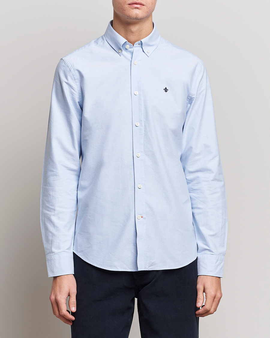 Men | Shirts | Morris | Douglas Oxford Shirt Light Blue