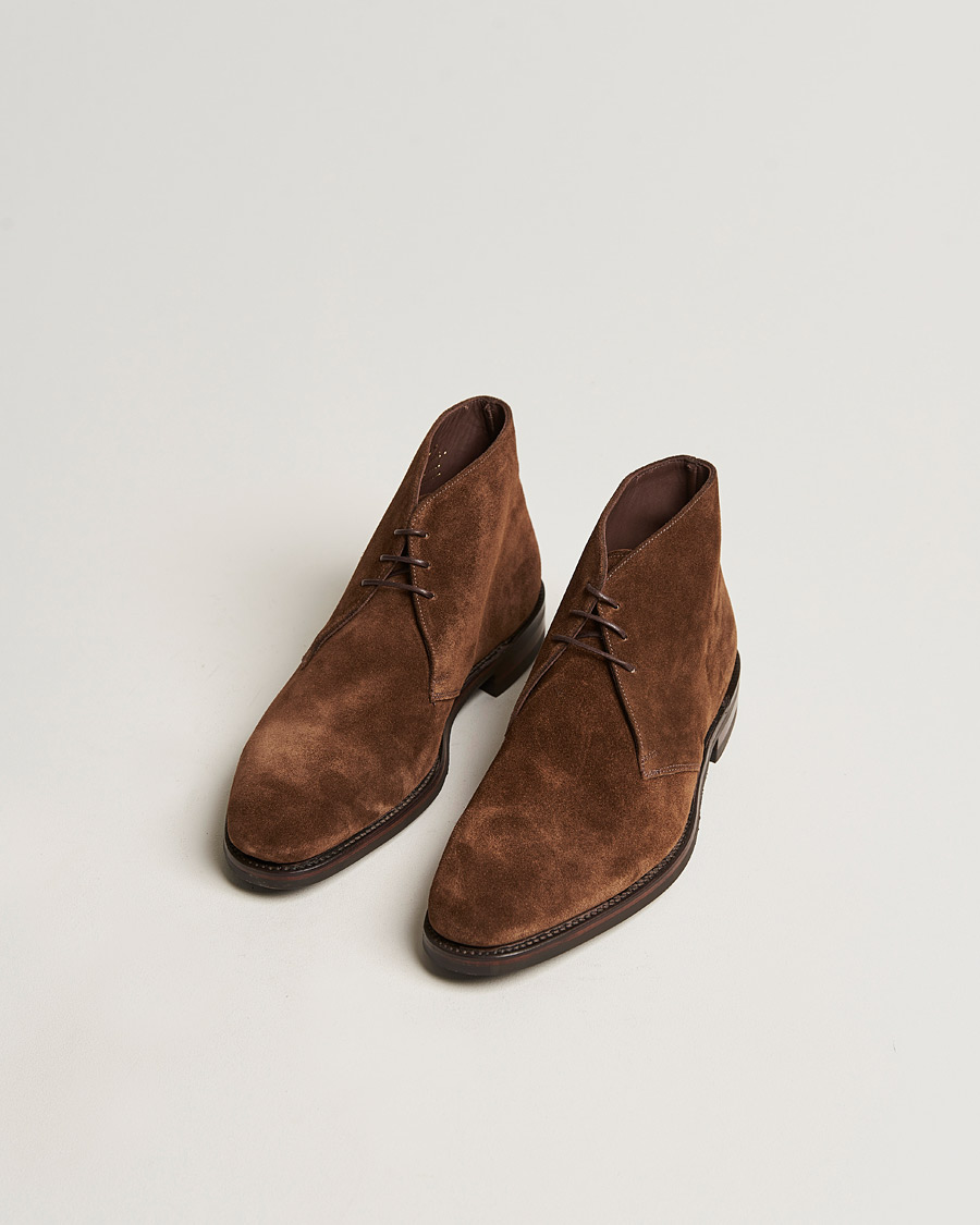 Men | Chukka Boots | Loake 1880 | Pimlico Chukka Boot Brown Suede