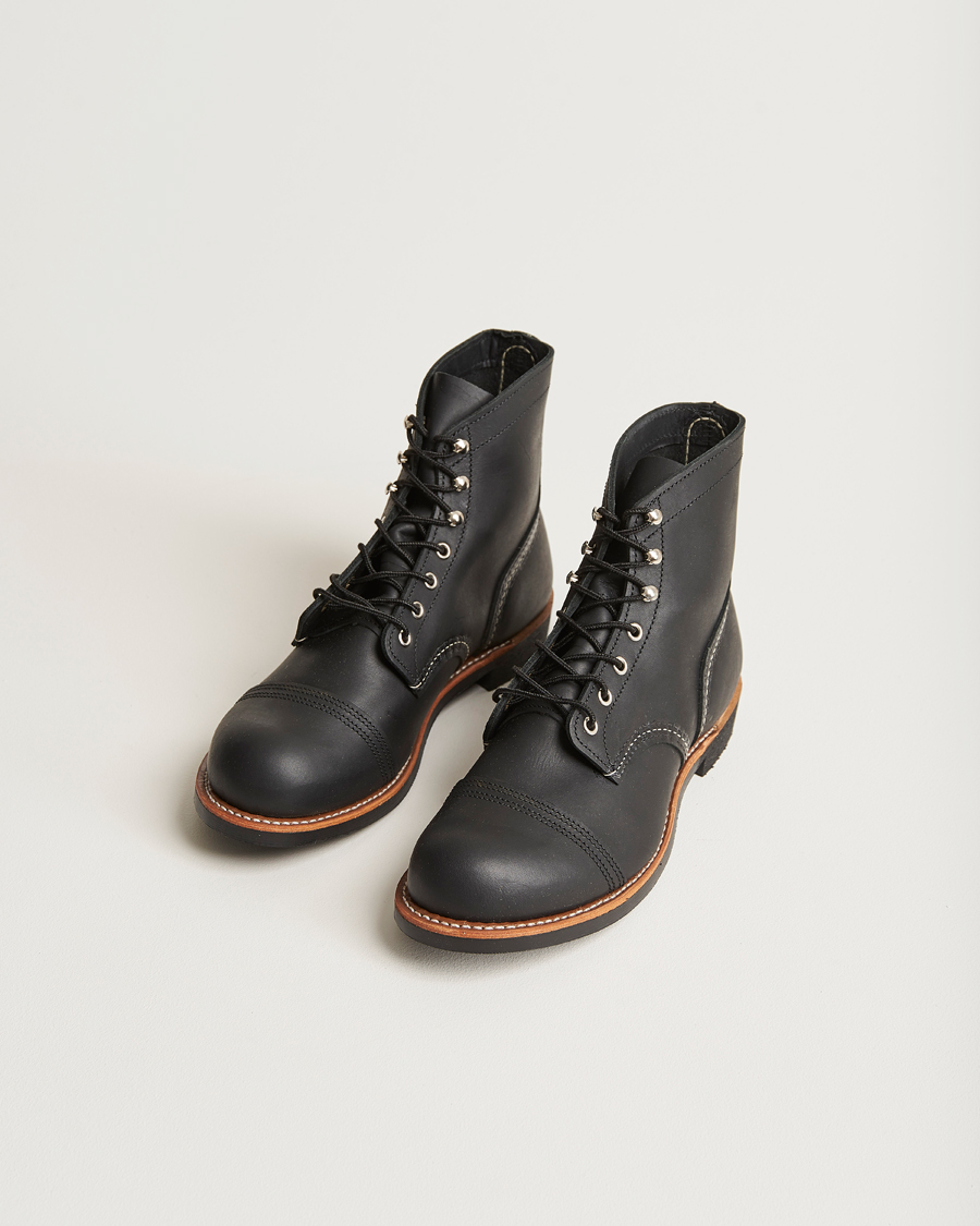 Men | American Heritage | Red Wing Shoes | Iron Ranger Boot Black Harness
