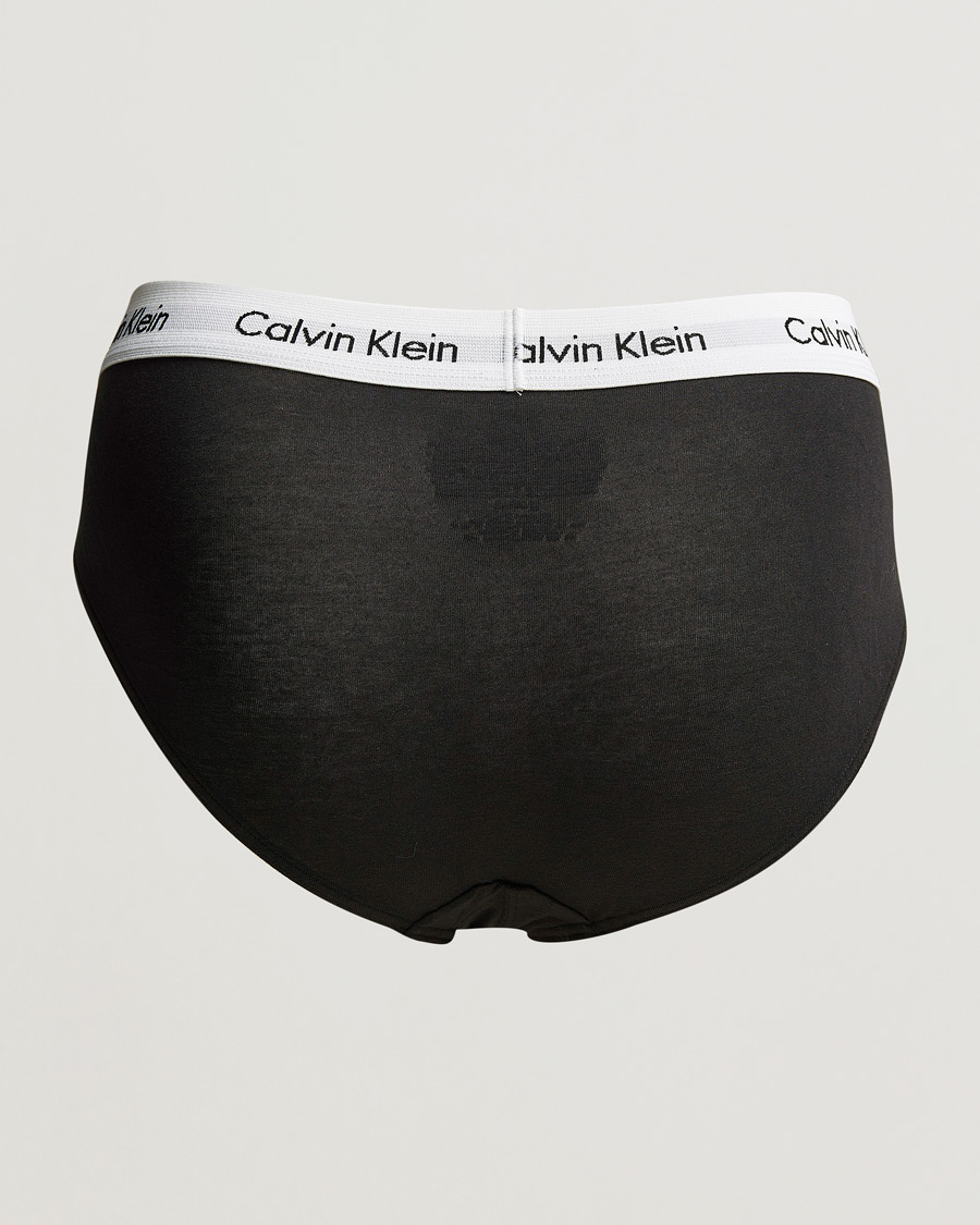 Men | Calvin Klein | Calvin Klein | Cotton Stretch Hip Breif 3-Pack Black/White/Grey