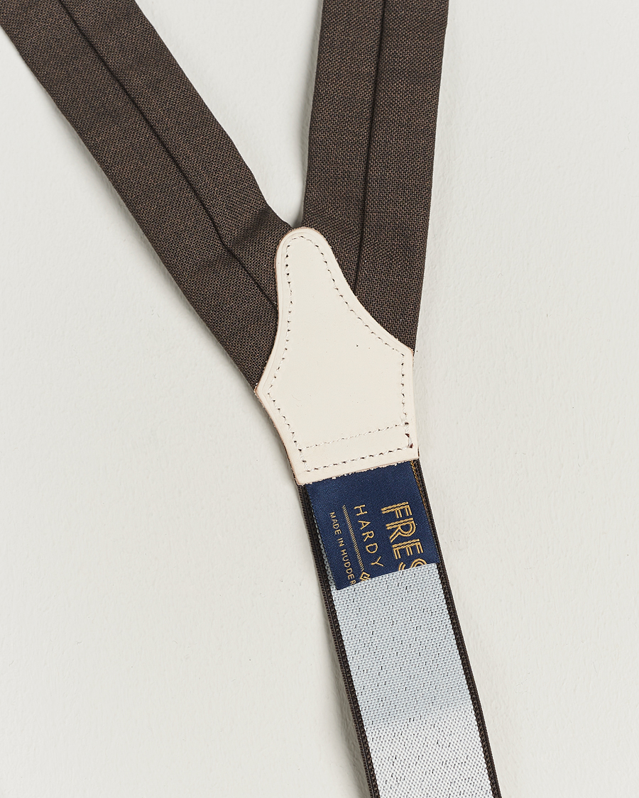 Men | Albert Thurston Fresco Braces 38mm Brown | Albert Thurston | Fresco Braces 38mm Brown