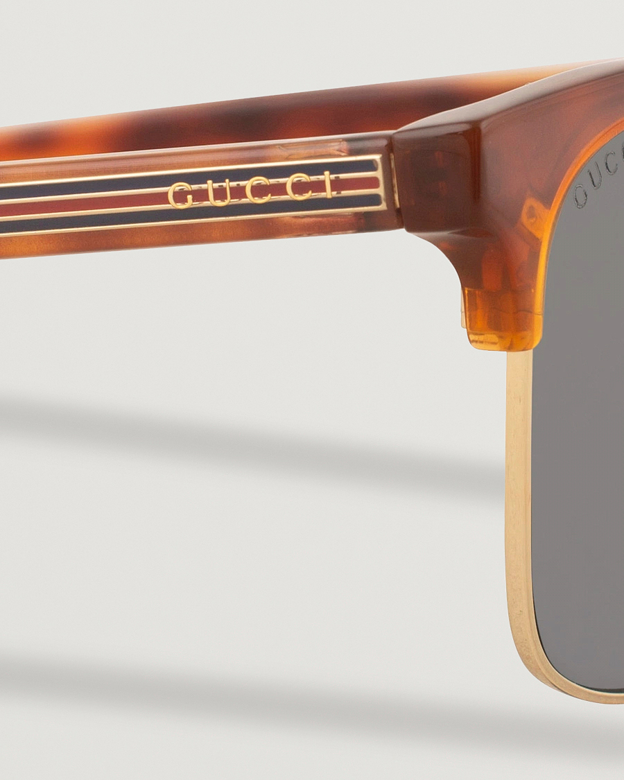 Men | Gucci GG0382S Sunglasses Havana/Blue | Gucci | GG0382S Sunglasses Havana/Blue