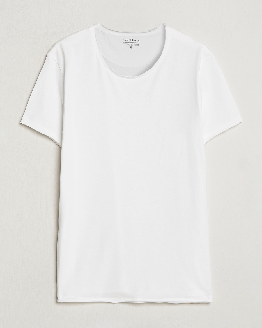 Men | T-Shirts | Bread & Boxers | Crew Neck Relaxed White