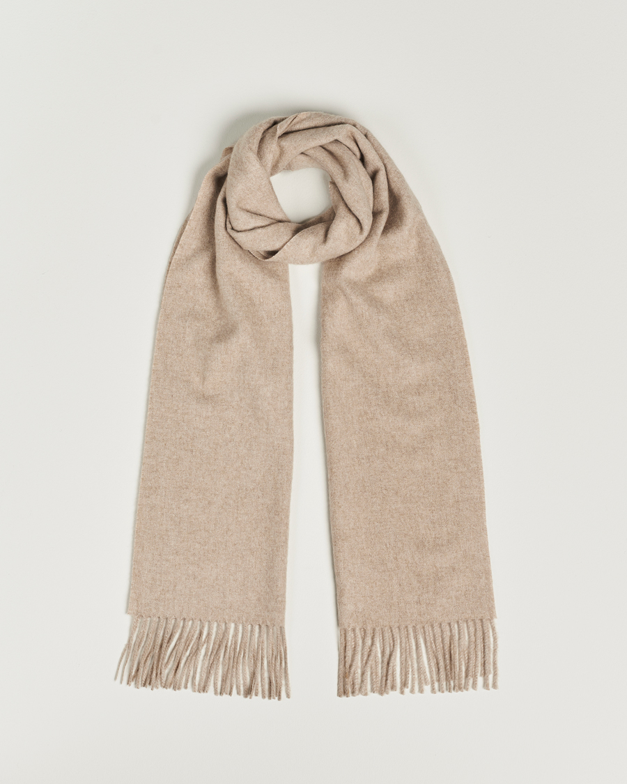 Men | Scarves | Piacenza Cashmere | Cashmere Scarf Light Beige