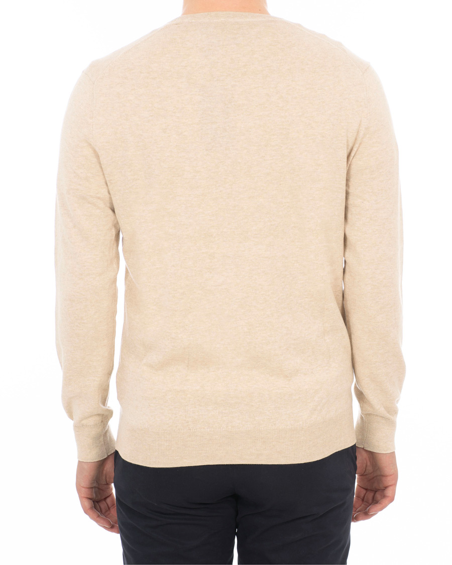 Men | Sweaters & Knitwear | Polo Ralph Lauren | Pima Cotton Crew Neck Pullover Sand Heather