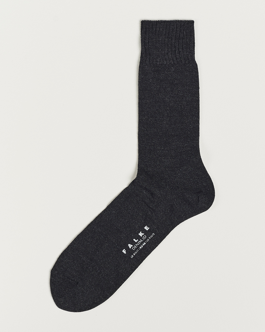 Falke Denim ID Jeans Socks Anthracite Melange at