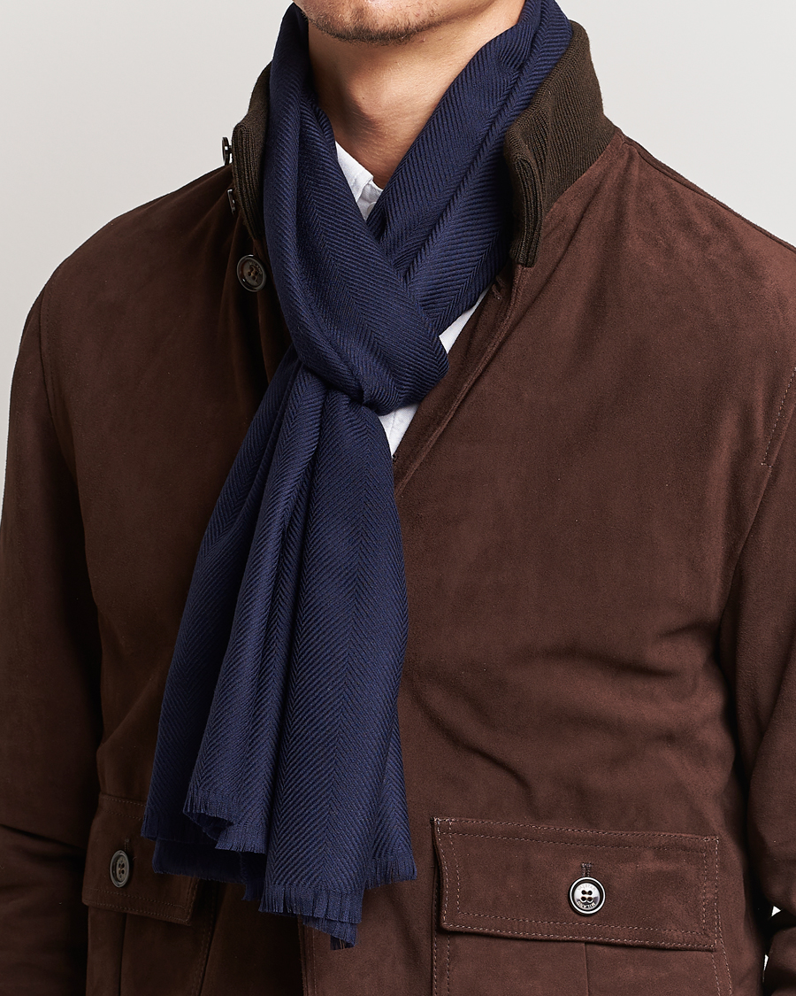 Sherling Merino Toscana Scarf in Sandstone