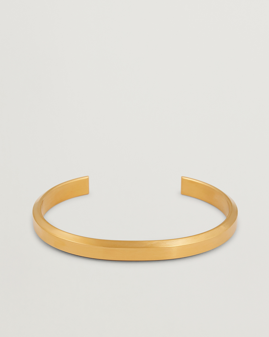Men | Skultuna Icon Cuff Matte Gold | Skultuna | Icon Cuff Matte Gold