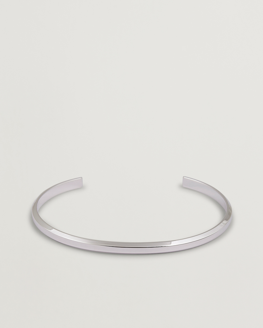 Men | Jewellery | Skultuna | Icon Cuff Thin Polished Steel