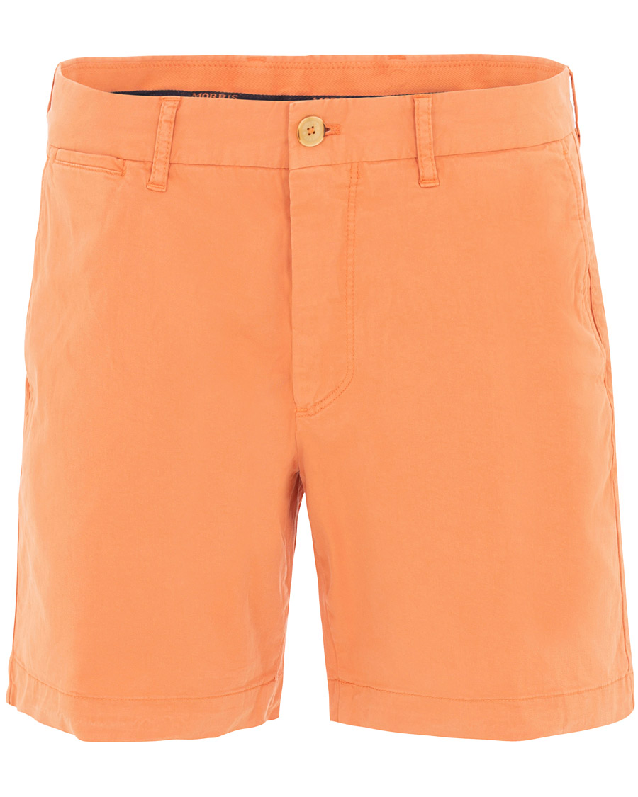 Morris Light Twill Chino Shorts Orange hos
