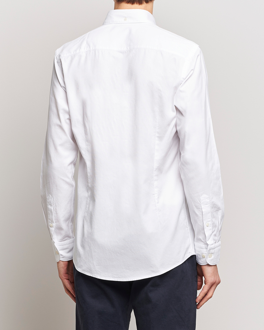 Men | Shirts | Eton | Slim Fit Royal Oxford Button Down White
