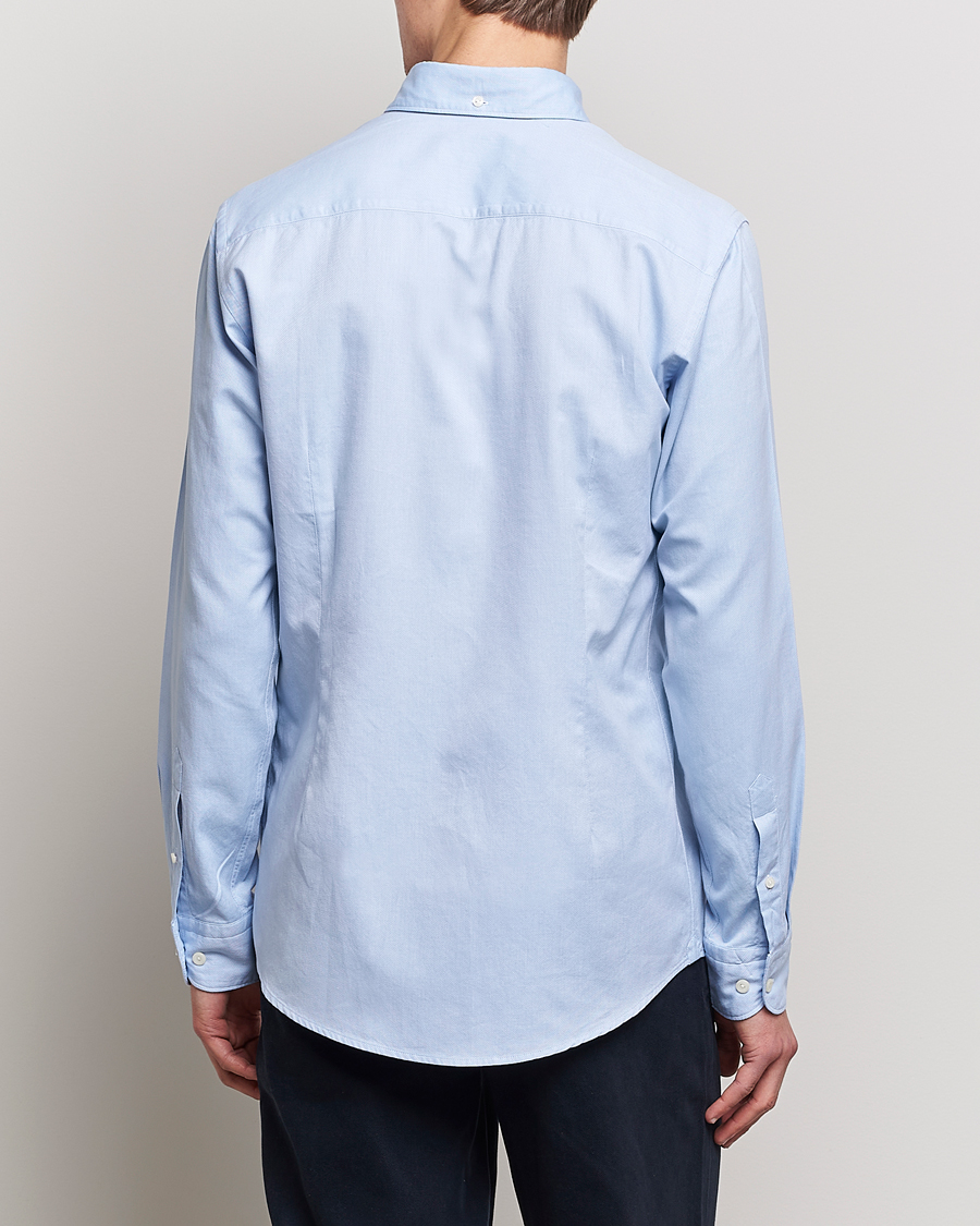 Men | Shirts | Eton | Slim Fit Royal Oxford Button Down Light Blue