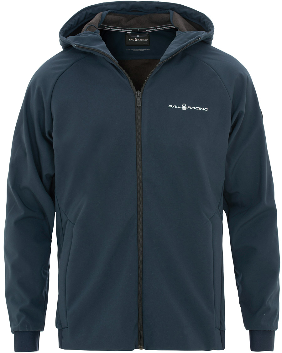 Sail Racing Bowman Softshell Hooded Jacket Navy hos CareOfCarl.co