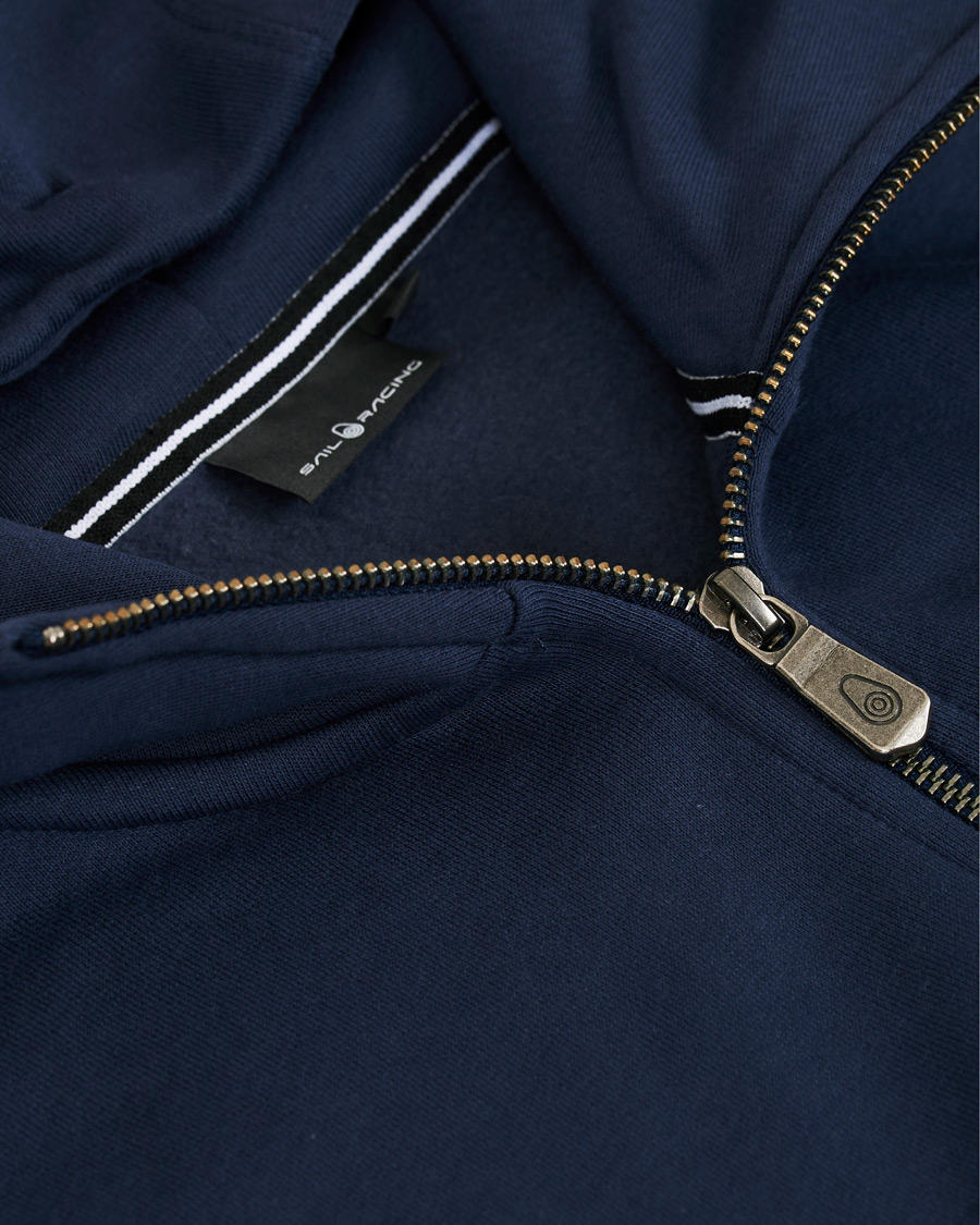 Men | Sweaters & Knitwear | Sail Racing | Bowman Full Zip Hoodie Navy