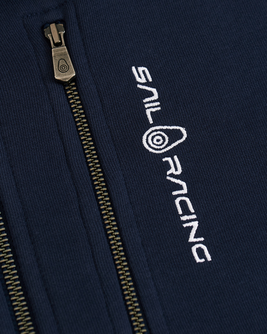 Men | Sweaters & Knitwear | Sail Racing | Bowman Full Zip Hoodie Navy