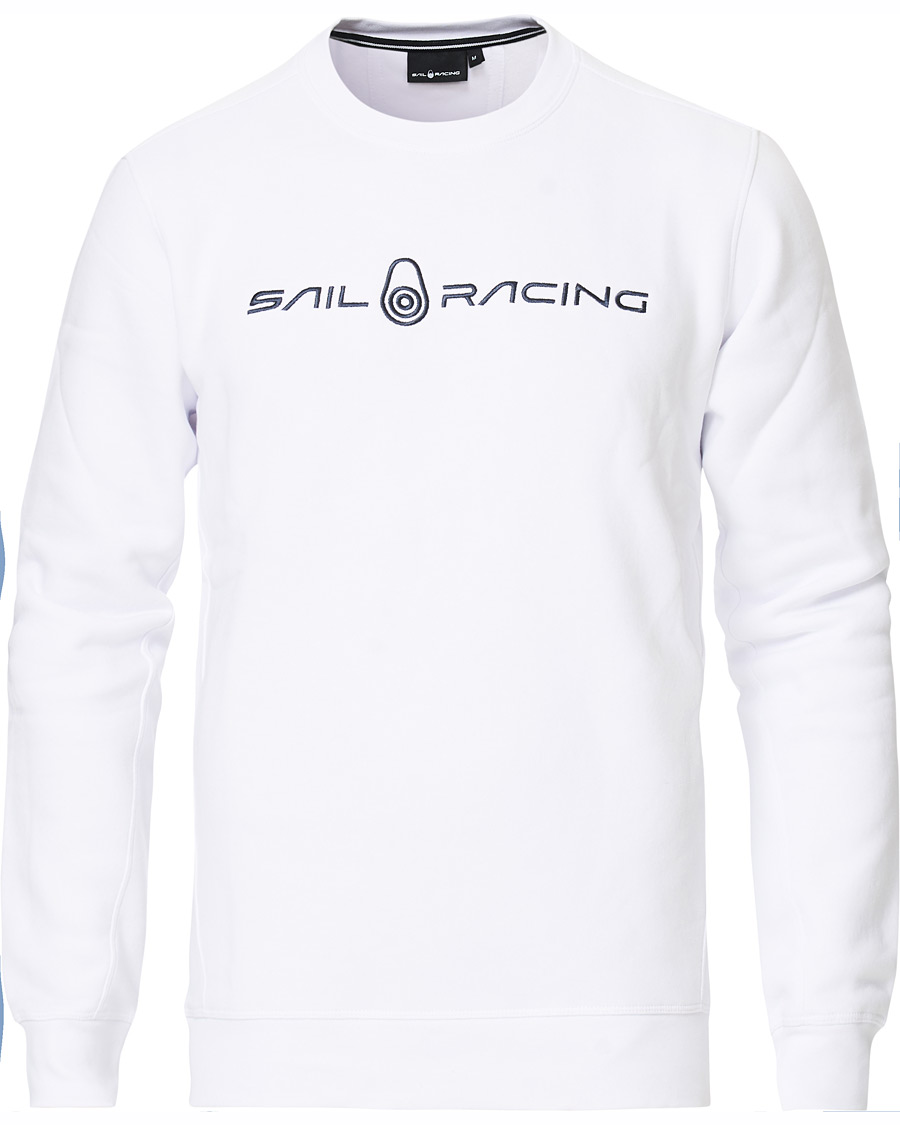 Men | Sweaters & Knitwear | Sail Racing | Bowman Crew Neck Sweater White
