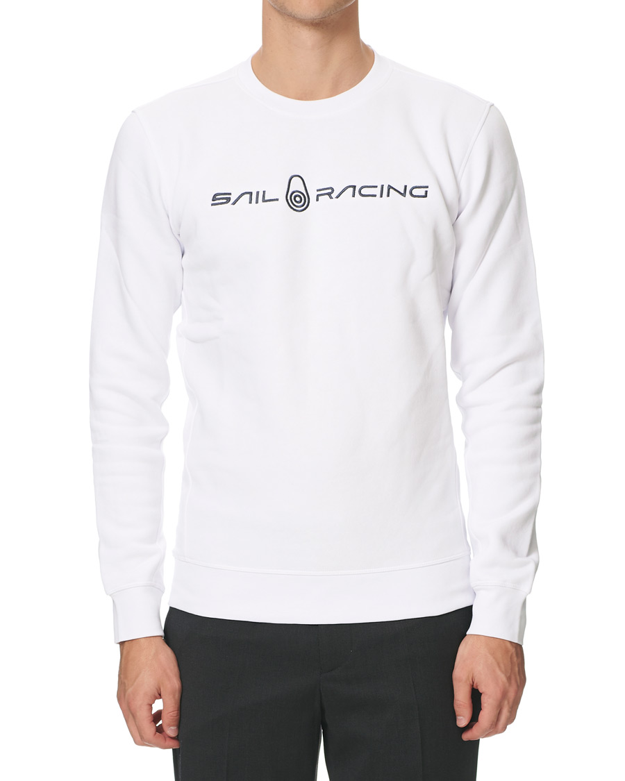 Men | Sweaters & Knitwear | Sail Racing | Bowman Crew Neck Sweater White