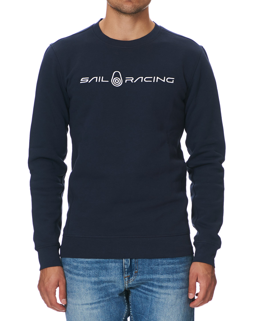 Men | Sweaters & Knitwear | Sail Racing | Bowman Crew Neck Sweater Navy