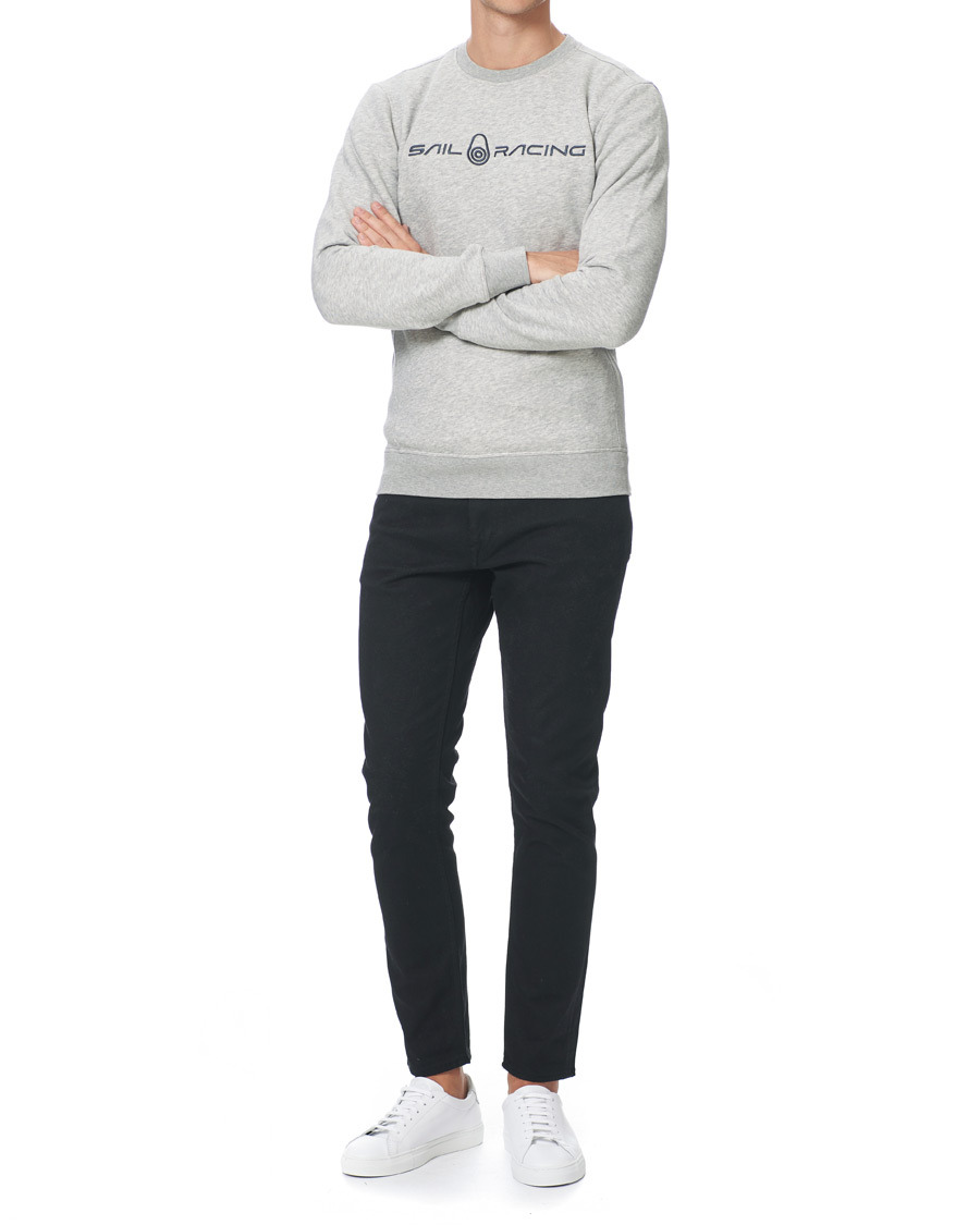 Men | Grey sweatshirts | Sail Racing | Bowman Crew Neck Sweater Grey Melange