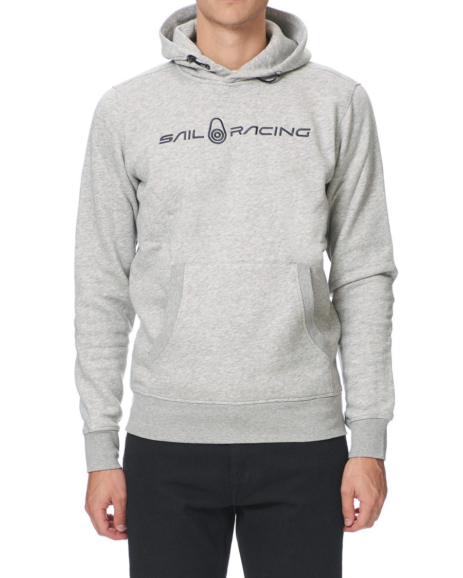 Men | Sweaters & Knitwear | Sail Racing | Bowman Hoodie Grey Melange