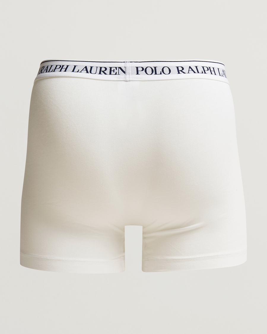 Men | Underwear & Socks | Polo Ralph Lauren | 3-Pack Stretch Boxer Brief White
