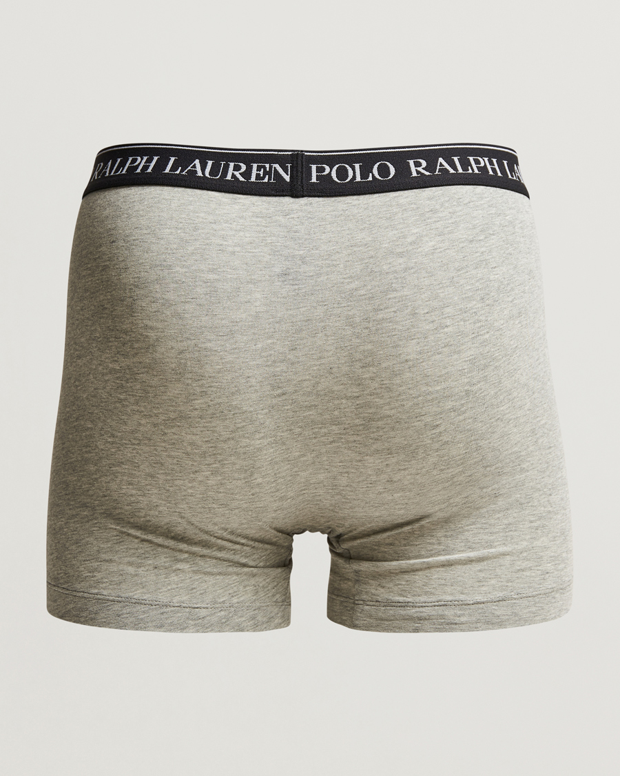 Men | Underwear & Socks | Polo Ralph Lauren | 3-Pack Stretch Boxer Brief White/Black/Grey