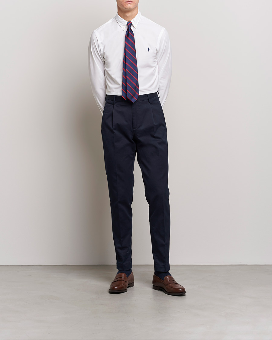Men | Departments | Polo Ralph Lauren | Slim Fit Shirt Poplin White