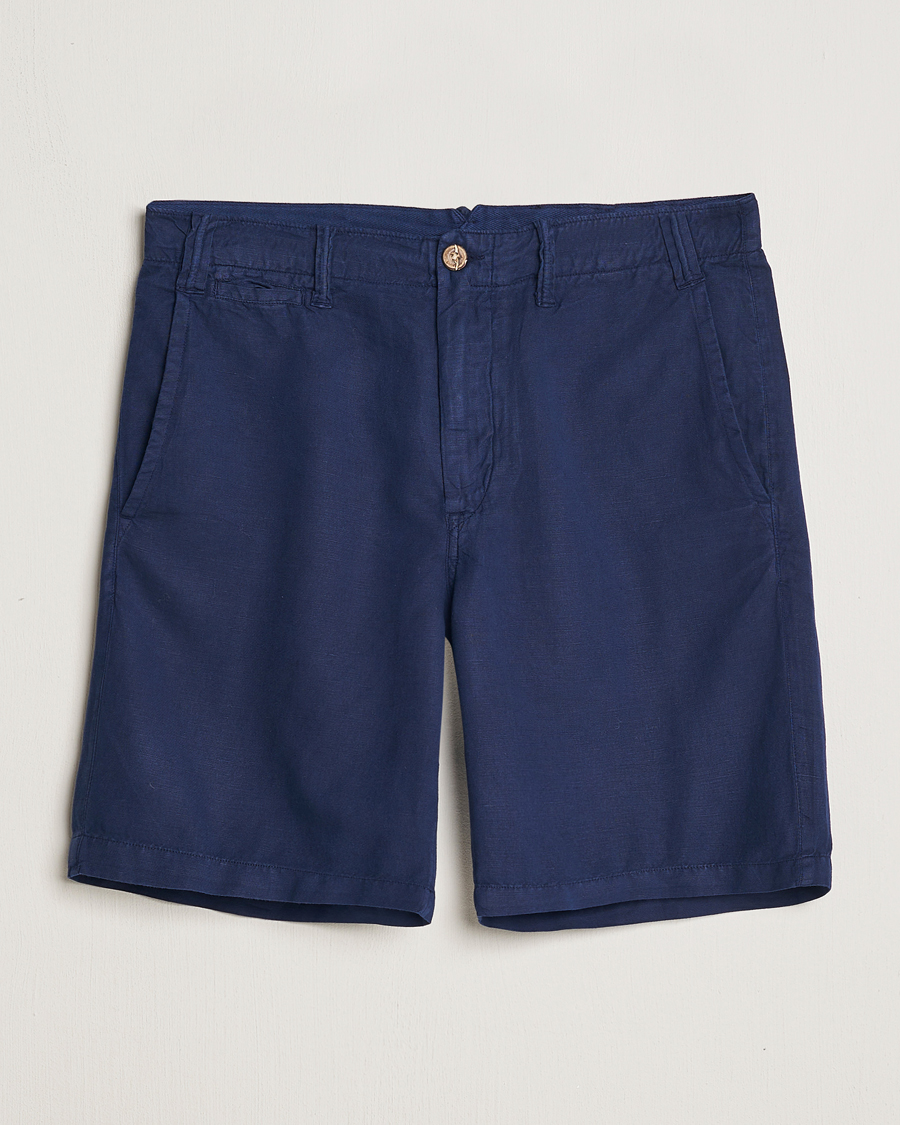 Men | Shorts | Polo Ralph Lauren | Cotton/Linen Shorts Newport Navy