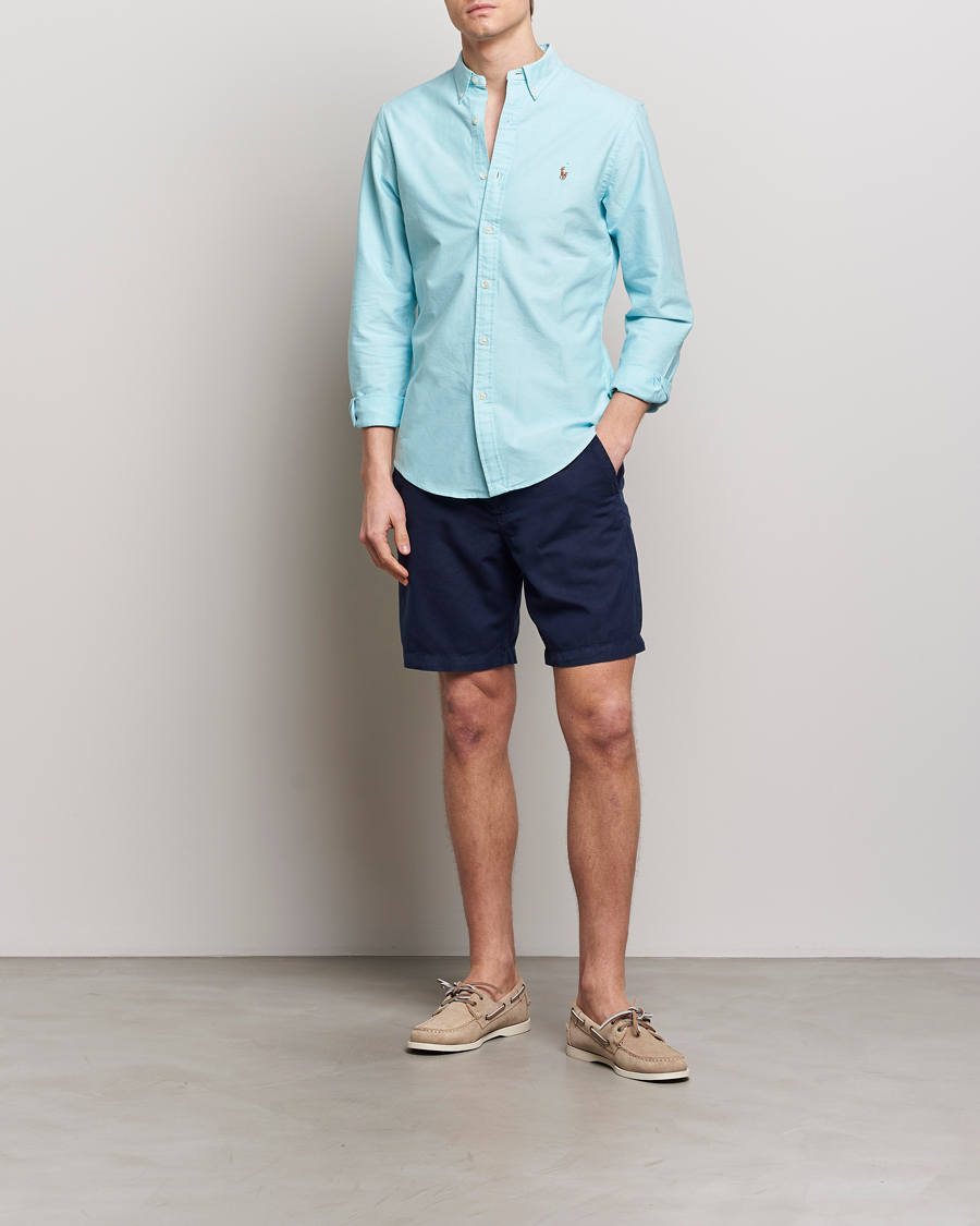 Men | Shorts | Polo Ralph Lauren | Cotton/Linen Shorts Newport Navy