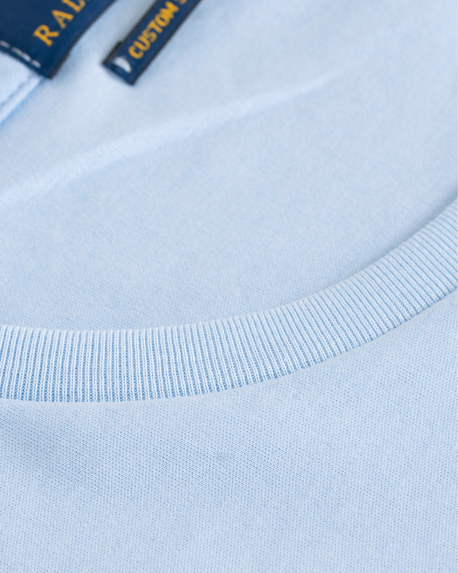 Men | T-Shirts | Polo Ralph Lauren | Luxury Pima Cotton Crew Neck Tee Elite Blue