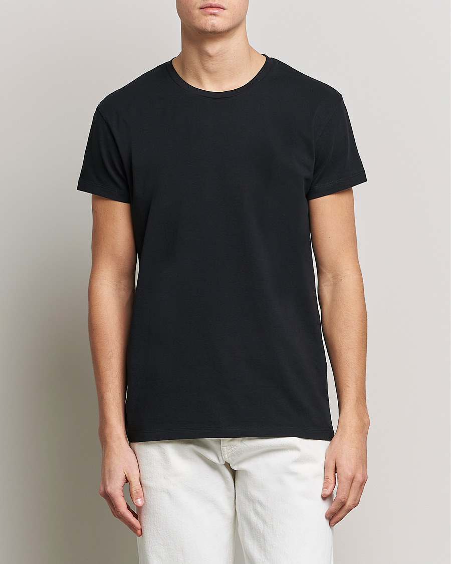 Men | T-Shirts | Samsøe & Samsøe | Kronos Crew Neck Tee Black