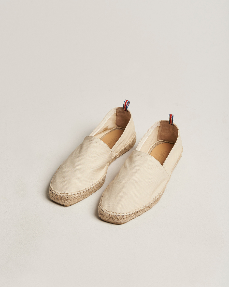 Men | Espadrilles | Castañer | Pablo Canvas Espadrilles Ivory