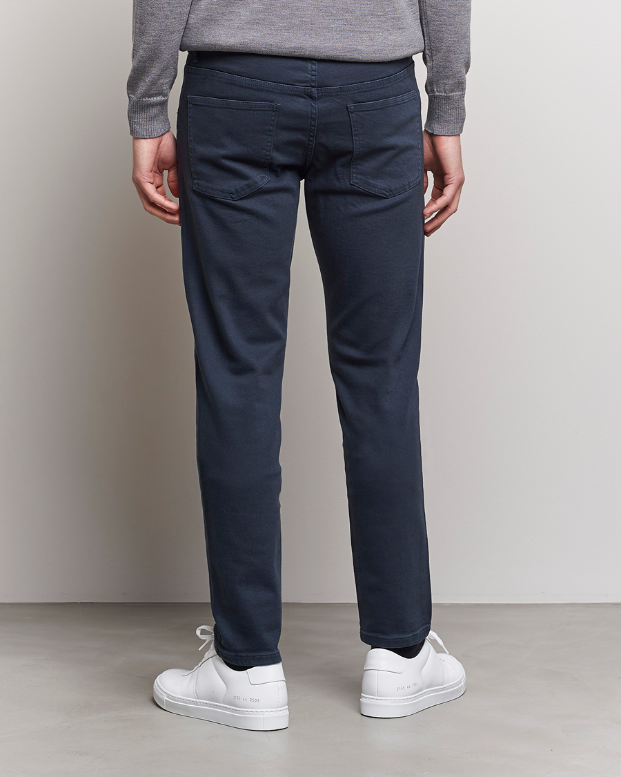 Men | Trousers | J.Lindeberg | Jay Solid Stretch 5-Pocket Pants Navy