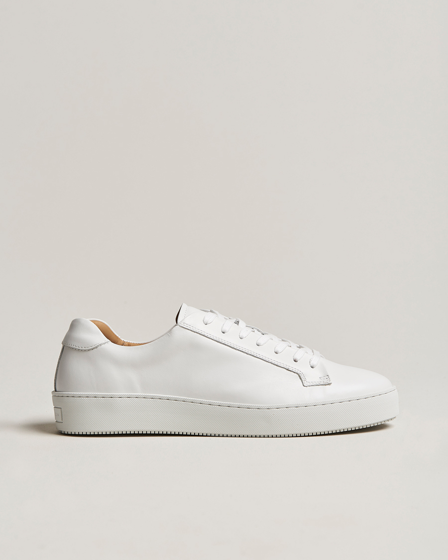 Men | White Sneakers | Tiger of Sweden | Salas Leather Sneaker White
