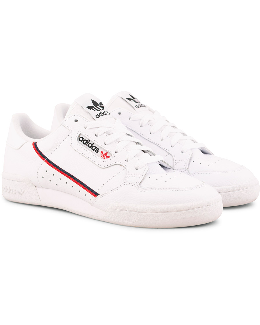 Men |  | adidas Originals | Continental 80 Sneaker White