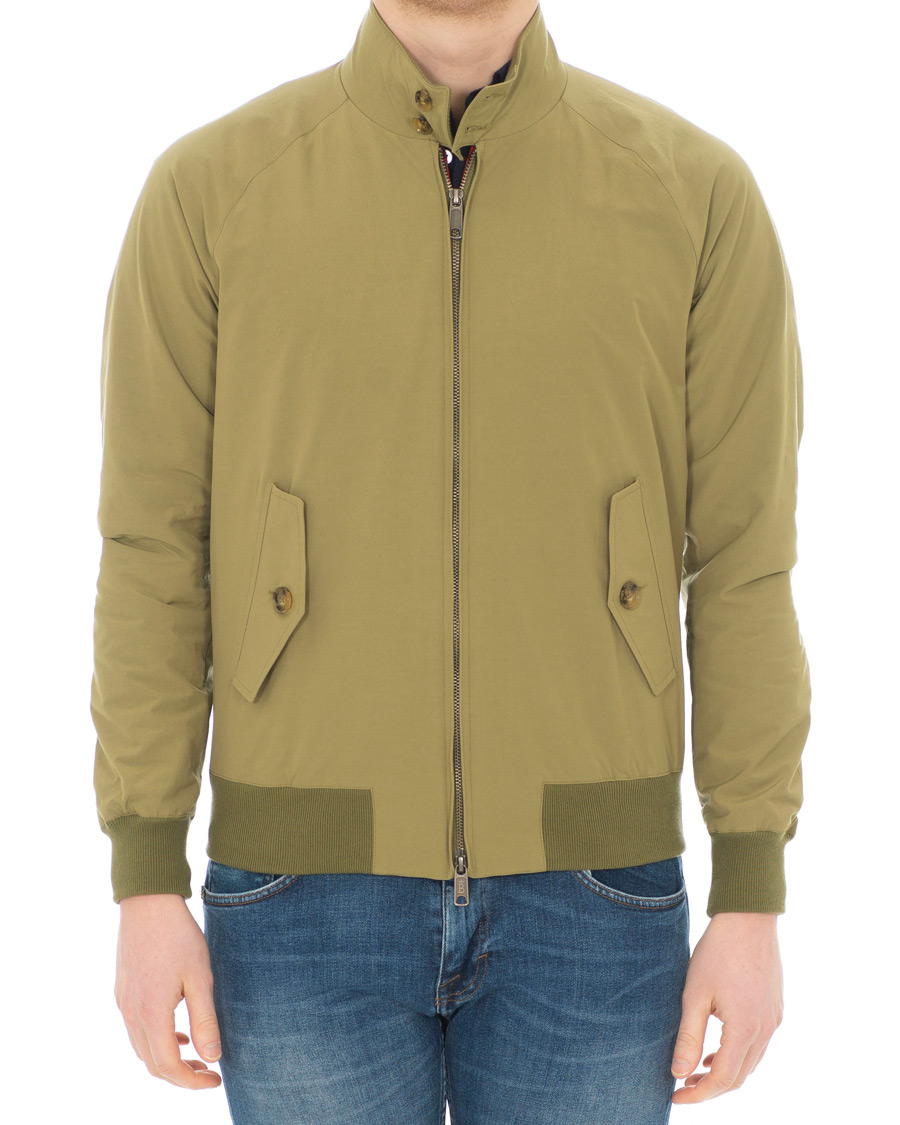 Men | Coats & Jackets | Baracuta | G9 Original Harrington Jacket Olive Green