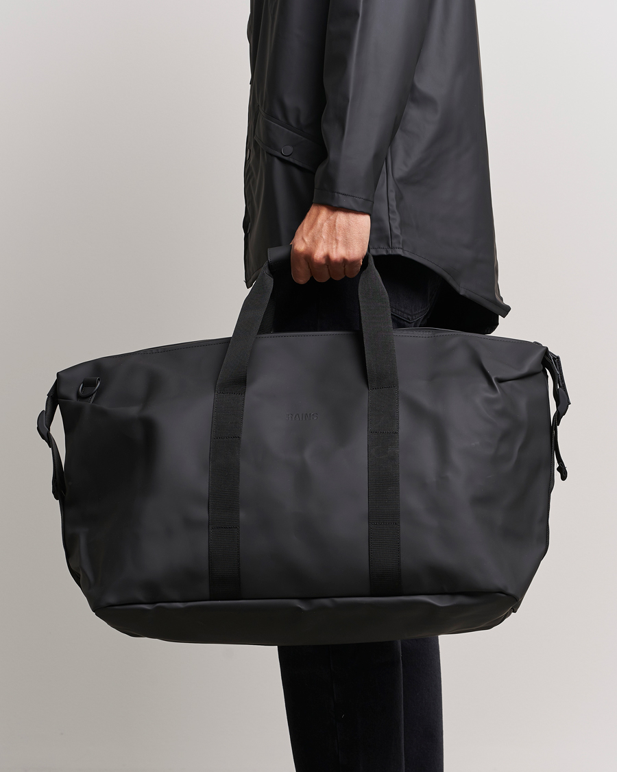 Men | RAINS Weekendbag Black | RAINS | Weekendbag Black
