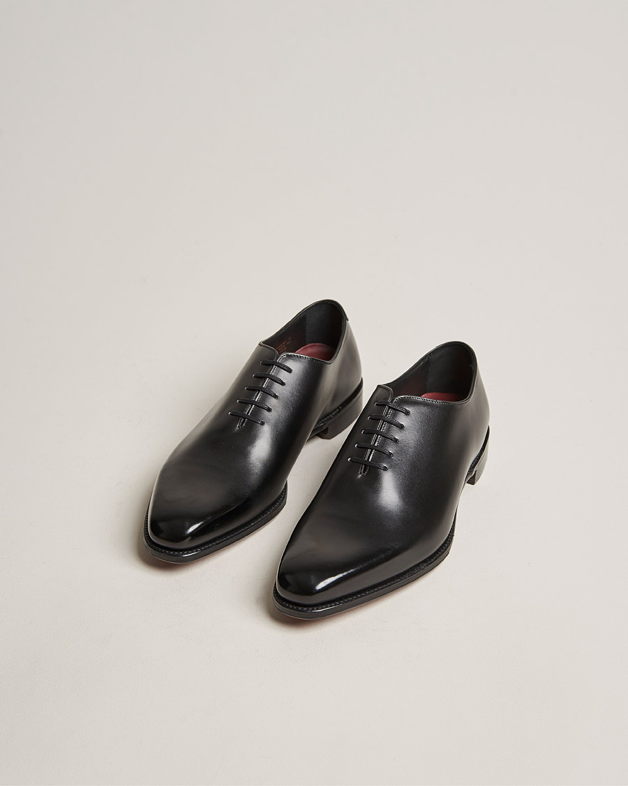 Men | Oxford Shoes | Loake 1880 Export Grade | Parliament Whole-Cut Oxford Onyx Black