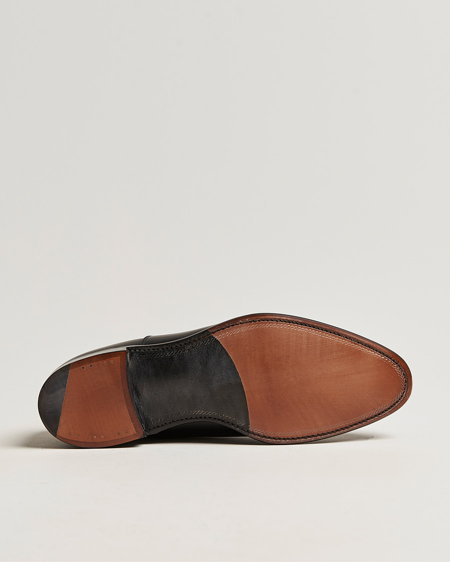 Men | Loake 1880 Export Grade Hanover Toe Cap Oxford Onyx Black | Loake 1880 Export Grade | Hanover Toe Cap Oxford Onyx Black