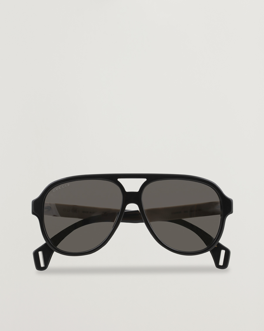 Gucci GG0463S Sunglasses Black/White 