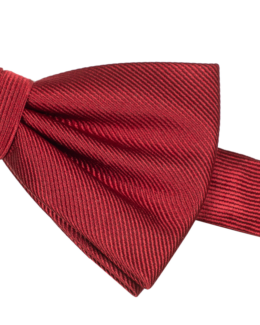 Men | Amanda Christensen Pre Tie Silk Wine Red | Amanda Christensen | Pre Tie Silk Wine Red