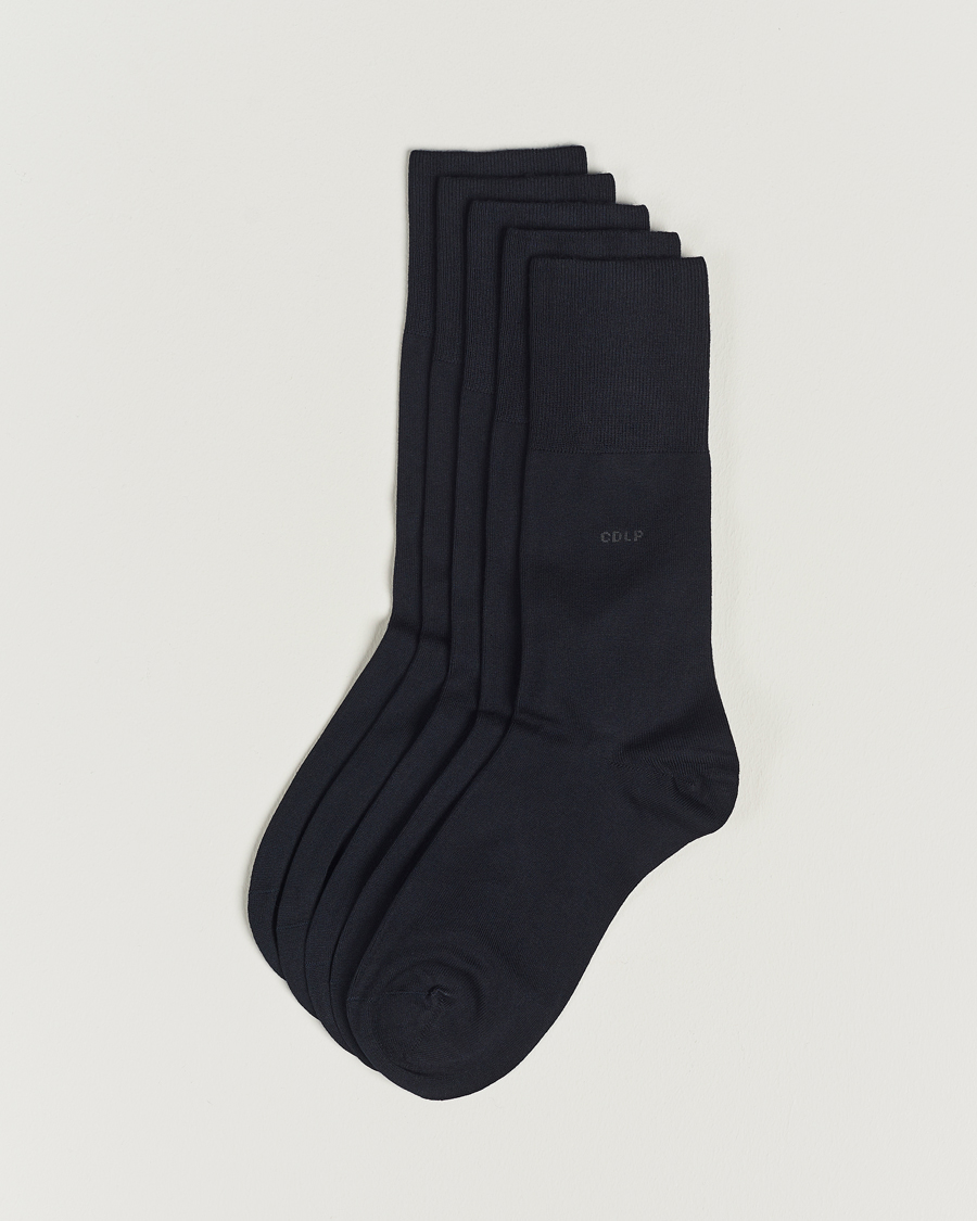 Men | Underwear & Socks | CDLP | 5-Pack Bamboo Socks Navy Blue