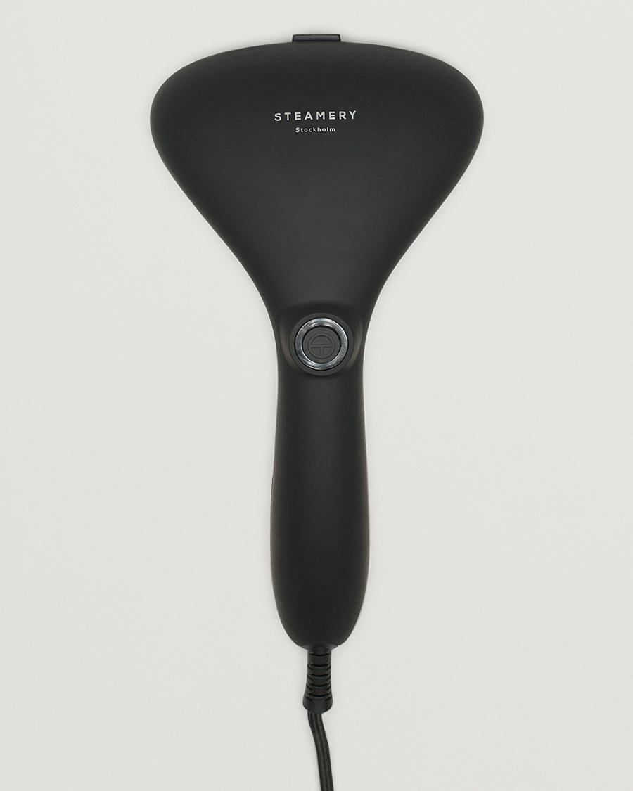 Men | Steamery Cirrus No. 2 Travel Steamer Jet Black | Steamery | Cirrus No. 2 Travel Steamer Jet Black
