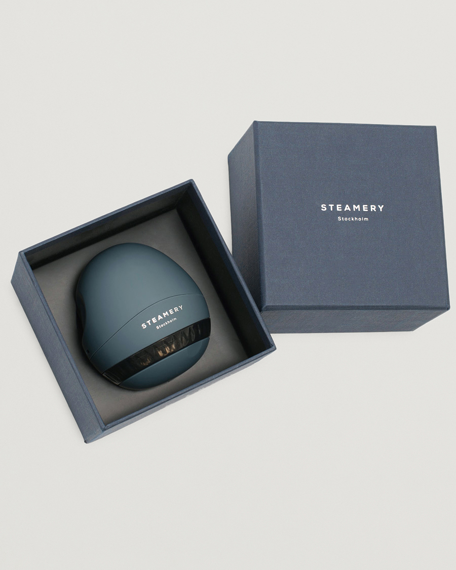 Men | Steamery Pilo Fabric Shaver Blue | Steamery | Pilo Fabric Shaver Blue