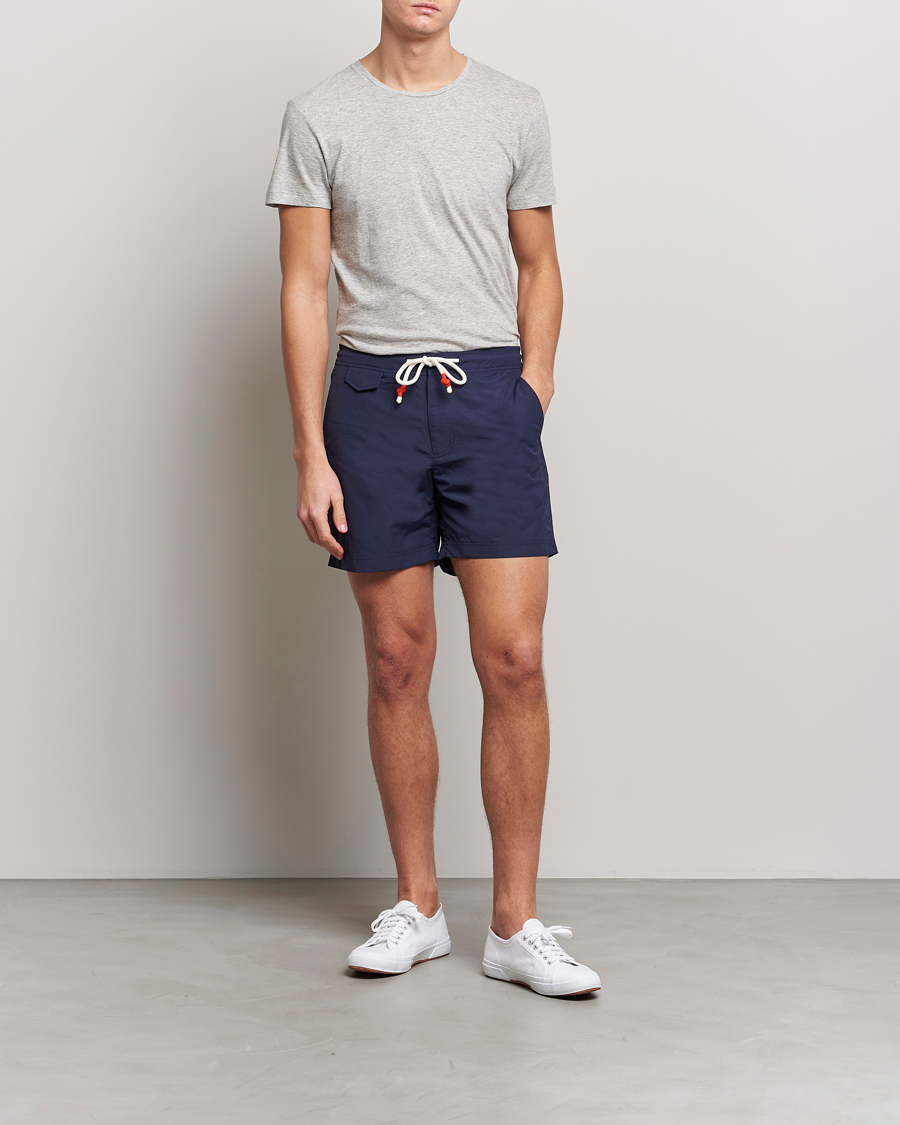 Men | Swimwear | Orlebar Brown | Standard Drawcord Swimshorts Navy