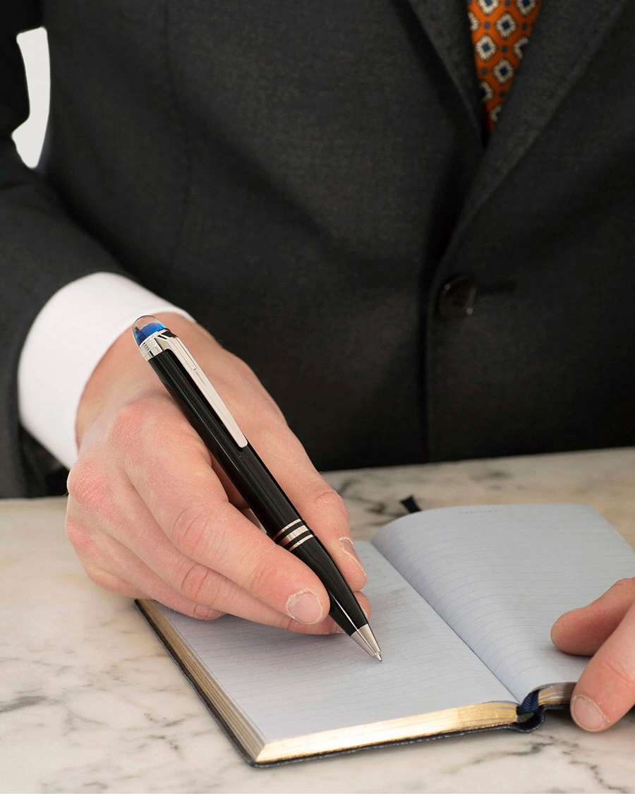 Men | Pens | Montblanc | Starwalker Resin Ballpoint Pen Black