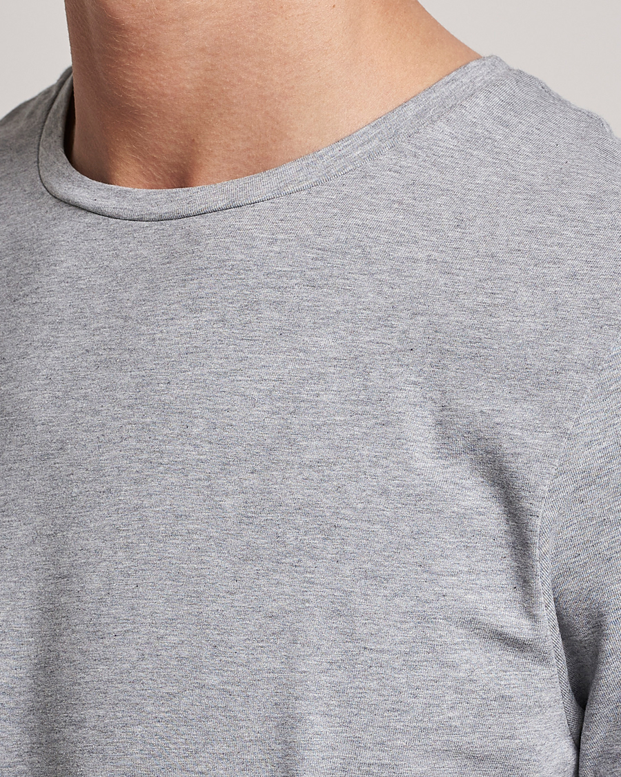 Men | T-Shirts | Bread & Boxers | 2-Pack Crew Neck Tee Grey Melange