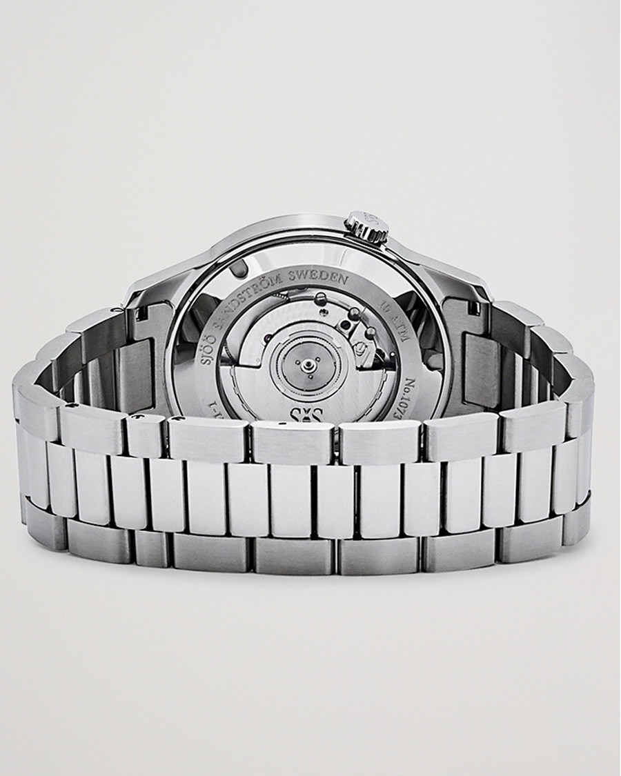 Men | Sjöö Sandström Royal Steel Classic 41mm Blue and Steel | Sjöö Sandström | Royal Steel Classic 41mm Blue and Steel